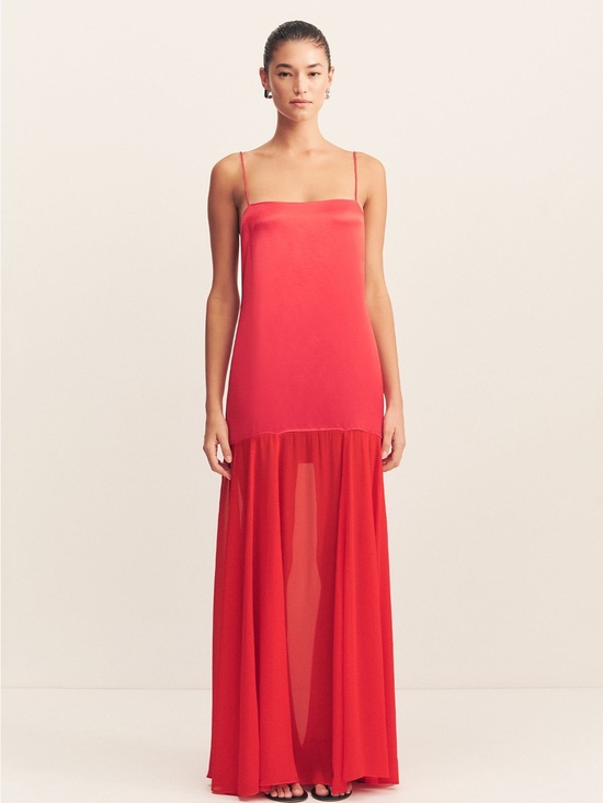 Shona Joy Dresses & Skirts - Shona Joy Moraya Red Maxi Dress